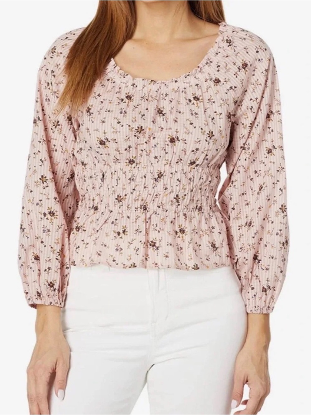 Madewell • Bouquet Floral Sophia Top || M